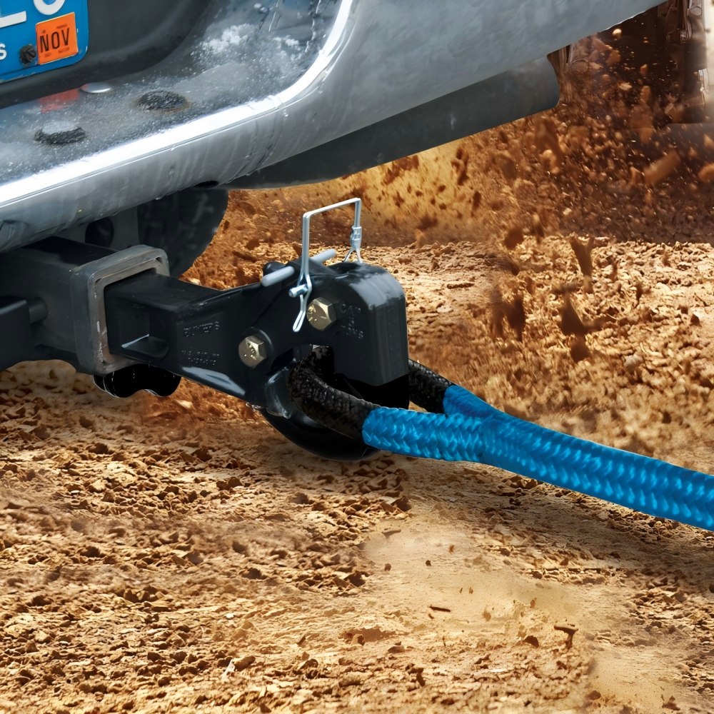 How Off-Road Kinetic Recovery Ropes Work Qingdao-Huakai-Ocean-Science-and-Technology-Co-Ltd-