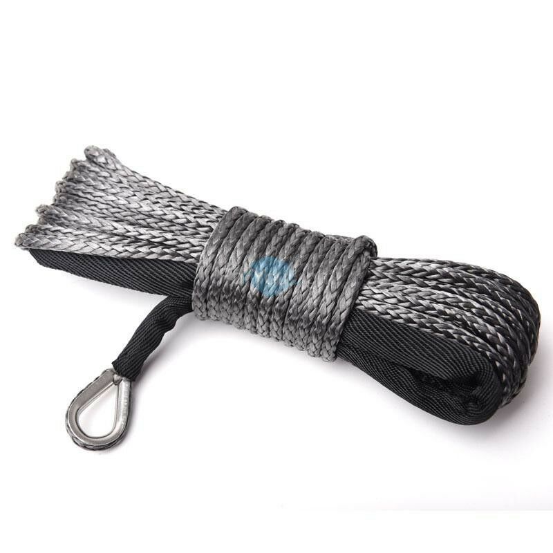How many tons and meters long is an off-road kinetic recovery rope? Winch rope 8